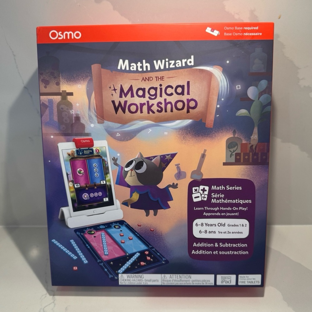 Osmo Math Wizard and the Magical Workshop Learning Toy